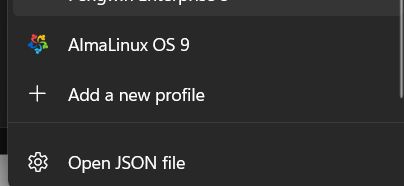 crramirezc's tweet image. AlmaLinux 8 and 9 have a new Windows Terminal icon and color theme. #WSL2
github.com/AlmaLinux/wsl-…