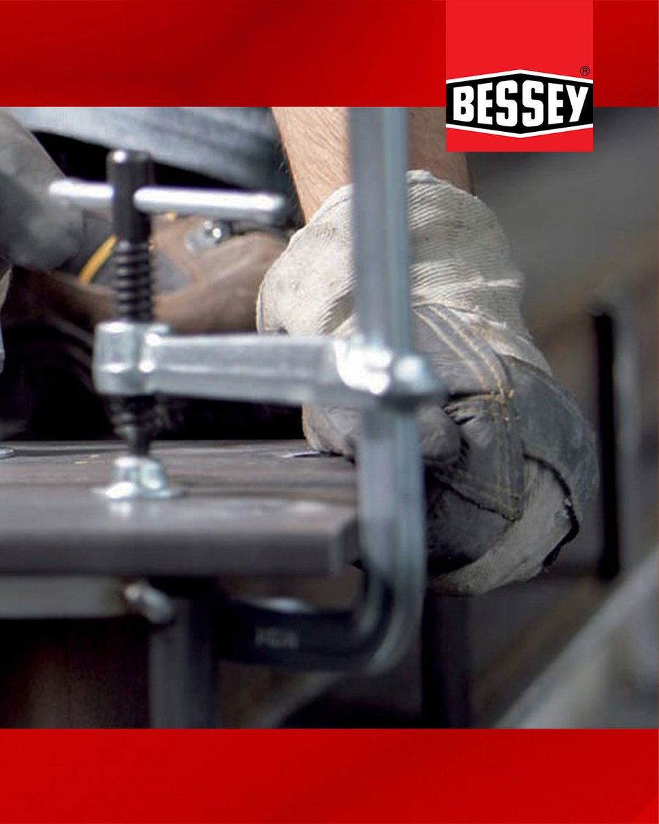 BesseyTools's tweet photo. Spark new ideas with our innovative lineup of classiX Traditional All-Steel Clamps! 🗜️
#BESSEY #Metalworking #Clamps https://t.co/FBi3YbEF9C
