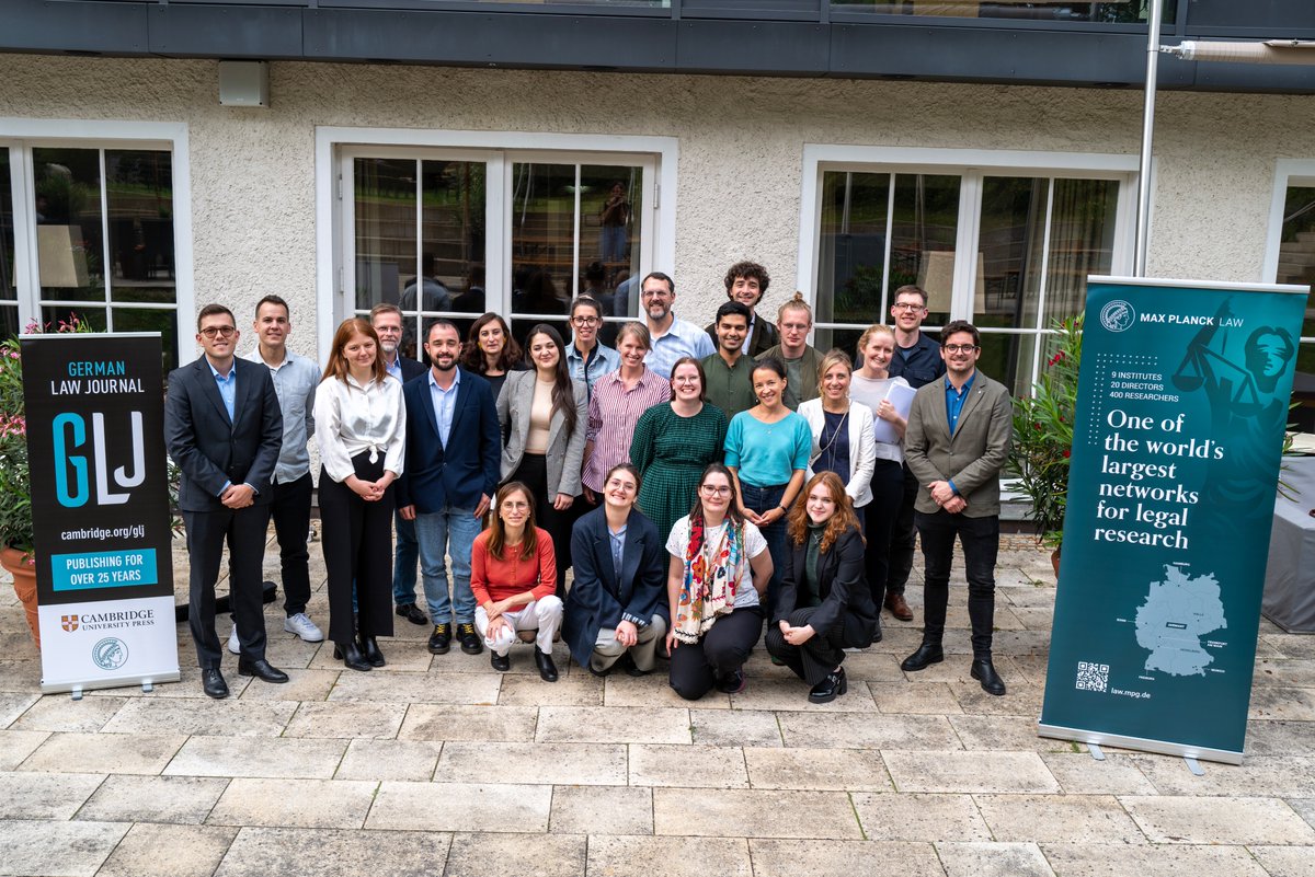 German Law Journal (@ger_law_journal) on Twitter photo Happy faces to end our inaugural 'Transnational Junior Faculty Forum' in Berlin jointly with <a href="/maxplancklaw/">Max Planck Law</a>. Frankly blown away by the themes and quality of the papers, hopefully soon coming to a law journal near you...
The format will continue, stay tuned for our next call! Happy faces to end our inaugural 'Transnational Junior Faculty Forum' in Berlin jointly with <a href="/maxplancklaw/">Max Planck Law</a>. Frankly blown away by the themes and quality of the papers, hopefully soon coming to a law journal near you...
The format will continue, stay tuned for our next call!
