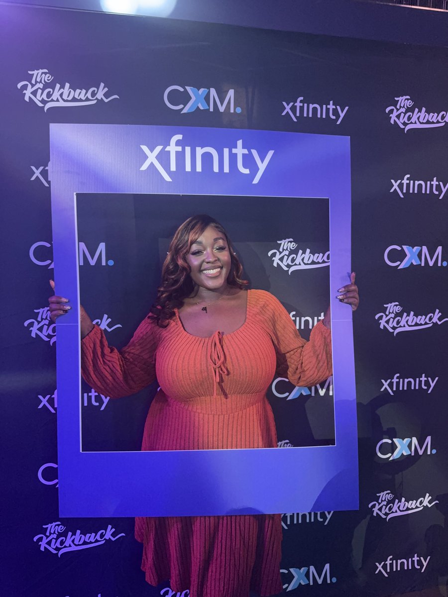 MsAshRocks's tweet image. I am so blessed to be here.

Big shoutout to @Xfinity and the GMR team!! They took care of me in DC💜

The Kickback was everything!!