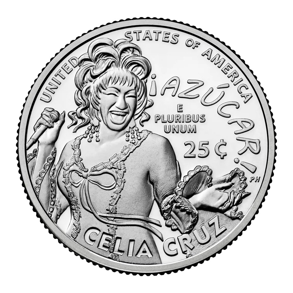National Museum of the American Latino (@uslatinomuseum) on Twitter photo <a href="/amhistorymuseum/">National Museum of American History</a> Este año, la Casa de la Moneda de los Estados Unidos emitió una moneda de veinticinco centavos con la imagen de Celia Cruz como parte del Programa American Women Quarters™. Cruz es la primera afrolatina en aparecer en una moneda de veinticinco centavos de los Estados Unidos. <a href="/amhistorymuseum/">National Museum of American History</a> Este año, la Casa de la Moneda de los Estados Unidos emitió una moneda de veinticinco centavos con la imagen de Celia Cruz como parte del Programa American Women Quarters™. Cruz es la primera afrolatina en aparecer en una moneda de veinticinco centavos de los Estados Unidos.
