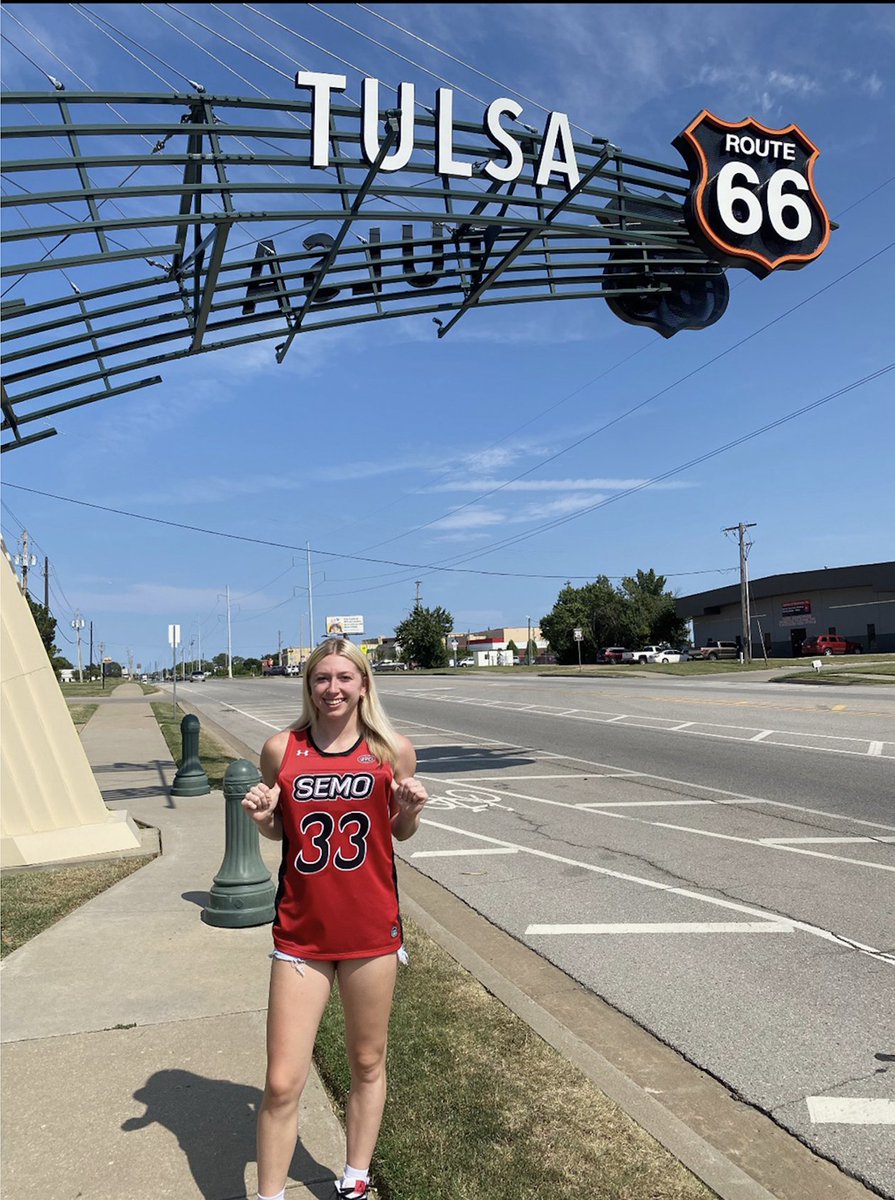 OfficialSEMOWBB's tweet photo. Freshman guard Alex McGarrah is ready to represent The Sooner State! #FeelinRowdy x #swordsup⚔️ https://t.co/4DbnigAfeC