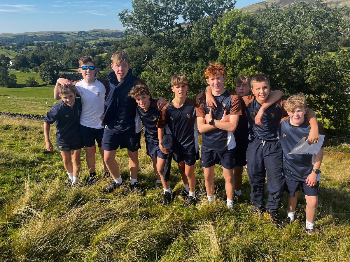 No-one got lost and we all made it back for the match 🤣☀️<a href="/Carus_Sedbergh/">Carus House</a> <a href="/Evans_Sedbergh/">Evans House</a> <a href="/Hart_Sedbergh/">Hart House</a>