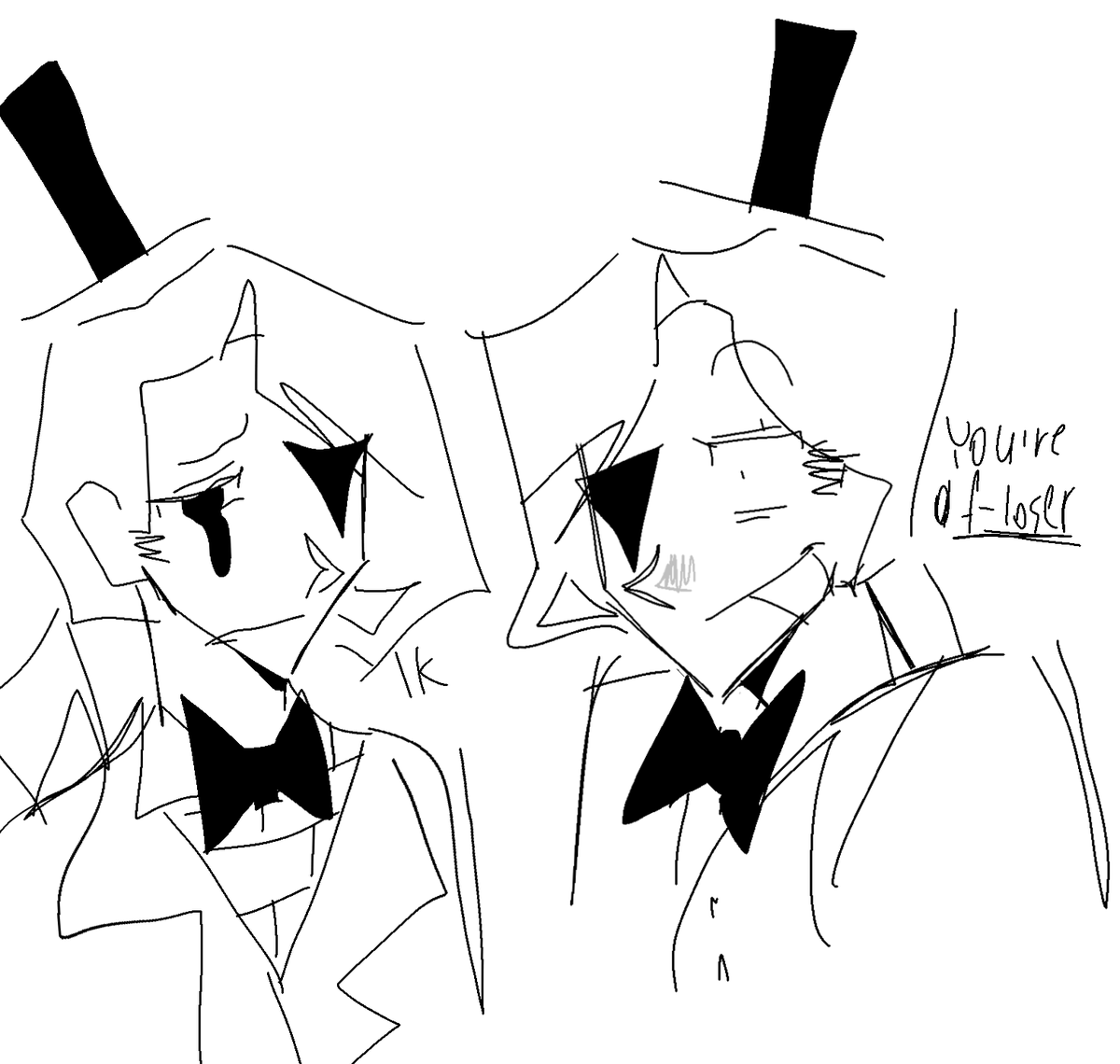 MIVINA53473453's tweet photo. Some doodles which i did in the last days (Will is whiter because the first sketch with bill was made recently)
#BillCipher #GravityFalls #GravityFallsBill #gravityfallsstanford #billford #billfordfanart #willcipher #GravityFallsAU #reversegravityfalls https://t.co/Vc22Dut5HT