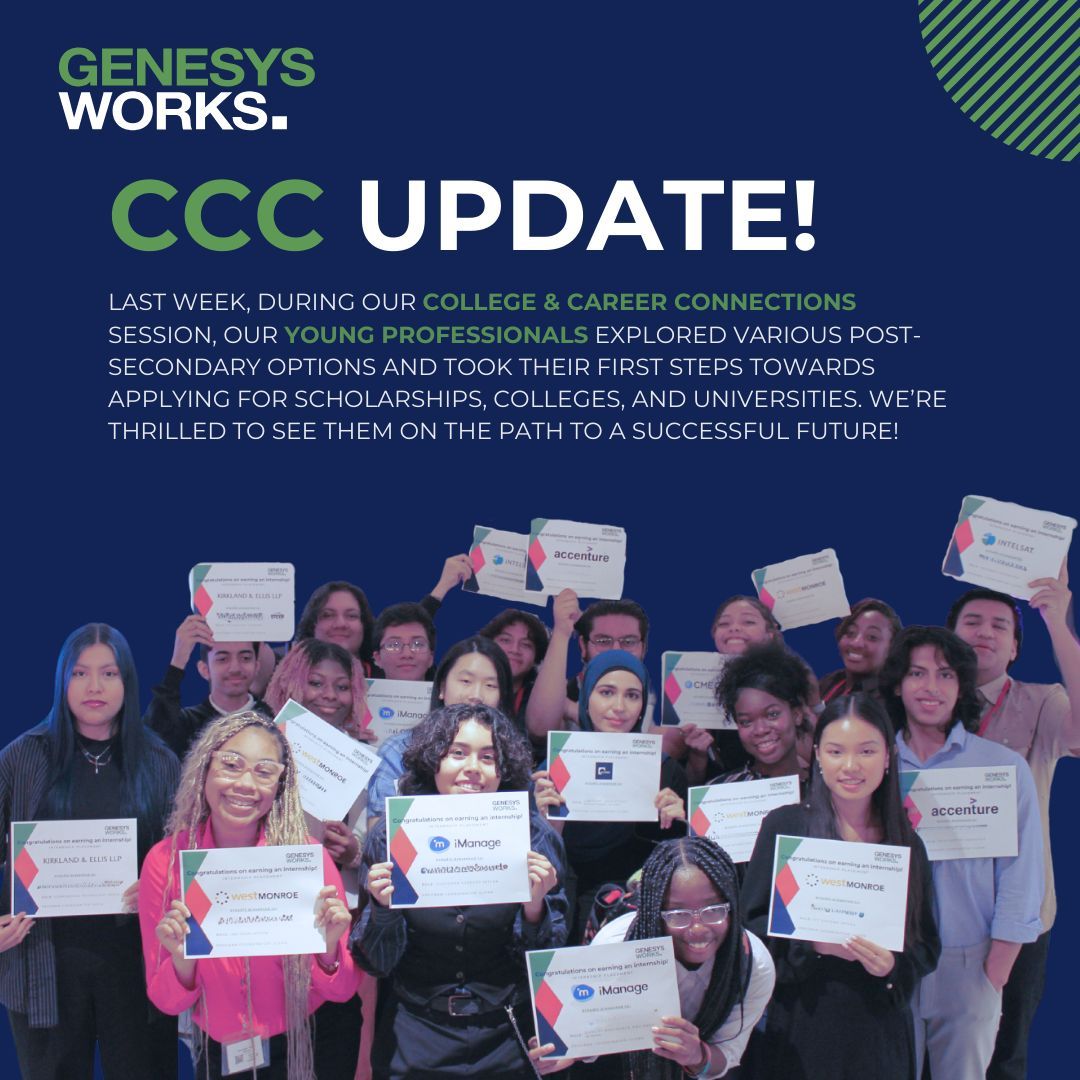 Genesys Works - CHI tweet media