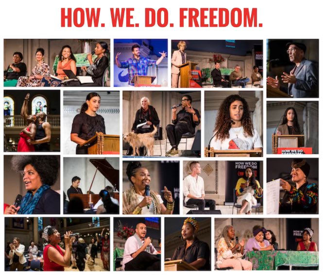 We came together in a day of meaning &amp; mattering at Judson Memorial Church in NYC with joy &amp; solidarity.

Our full statement: instagram.com/p/DAHOLQpTdC6/…

•READ the Rise Against Fascism series: bit.ly/4dZ9W6H
•STAY UPDATED via our IG at @vdayorg &amp; @one_billion_rising