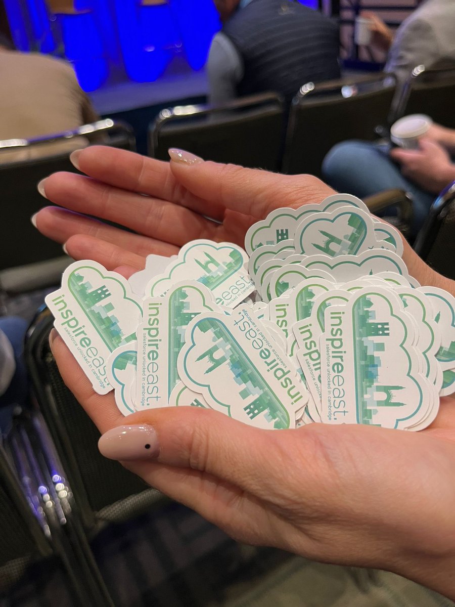 InspireEast (@inspire_east) on Twitter photo So who at <a href="/Dreamforce/">Dreamforce</a> bumped into <a href="/L_Botwright/">Leanne Botwright 💫</a> and <a href="/happinessSarah_/">Sarah Metcalfe</a> and walked away with one of the new cool <a href="/inspire_east/">InspireEast</a> stickers all the way from Cambridge UK? 😃 #DF24 #InspireEast24 #IE24 #salesforce So who at <a href="/Dreamforce/">Dreamforce</a> bumped into <a href="/L_Botwright/">Leanne Botwright 💫</a> and <a href="/happinessSarah_/">Sarah Metcalfe</a> and walked away with one of the new cool <a href="/inspire_east/">InspireEast</a> stickers all the way from Cambridge UK? 😃 #DF24 #InspireEast24 #IE24 #salesforce