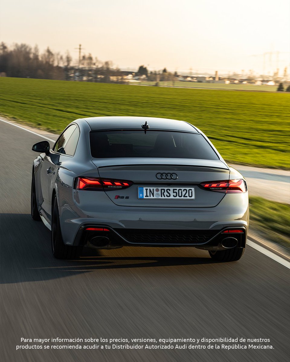 AudideMexico's tweet photo. Frente llamativo, líneas fluidas y un aspecto imponente: el Audi RS 5 Coupé es una declaración de diseño deportivo.

Conoce sus detalles en: https://t.co/Pi2nW4P8Yl

#ThisIsAudi https://t.co/hM2VADosAq