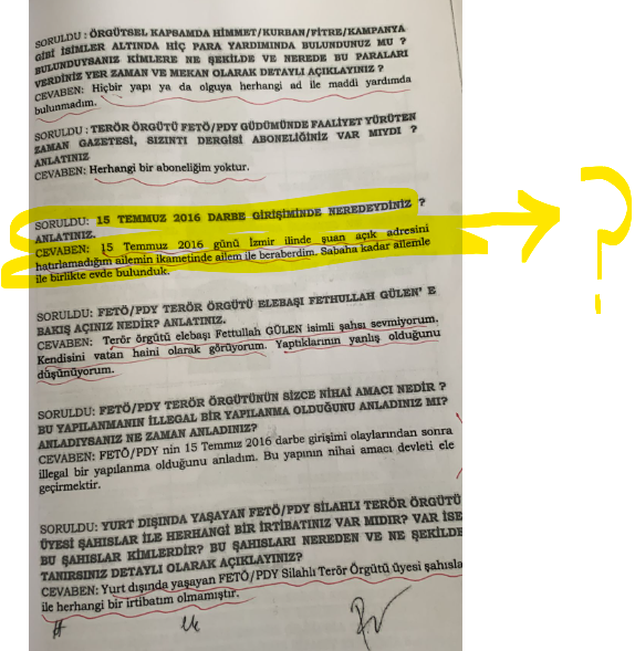 ademyarslan's tweet image. Yok artık @yilmaztunc !  Savcı 15 Temmuz'da nerdeydin diye soruyor.

Sorduğu kız 15 Temmuz'da 12 yaşında ve ailesiyle evde televizyon seyrediyor.

12 Yaşında bir çocukla 15 Temmuz'a nasıl çıktın be adam ?