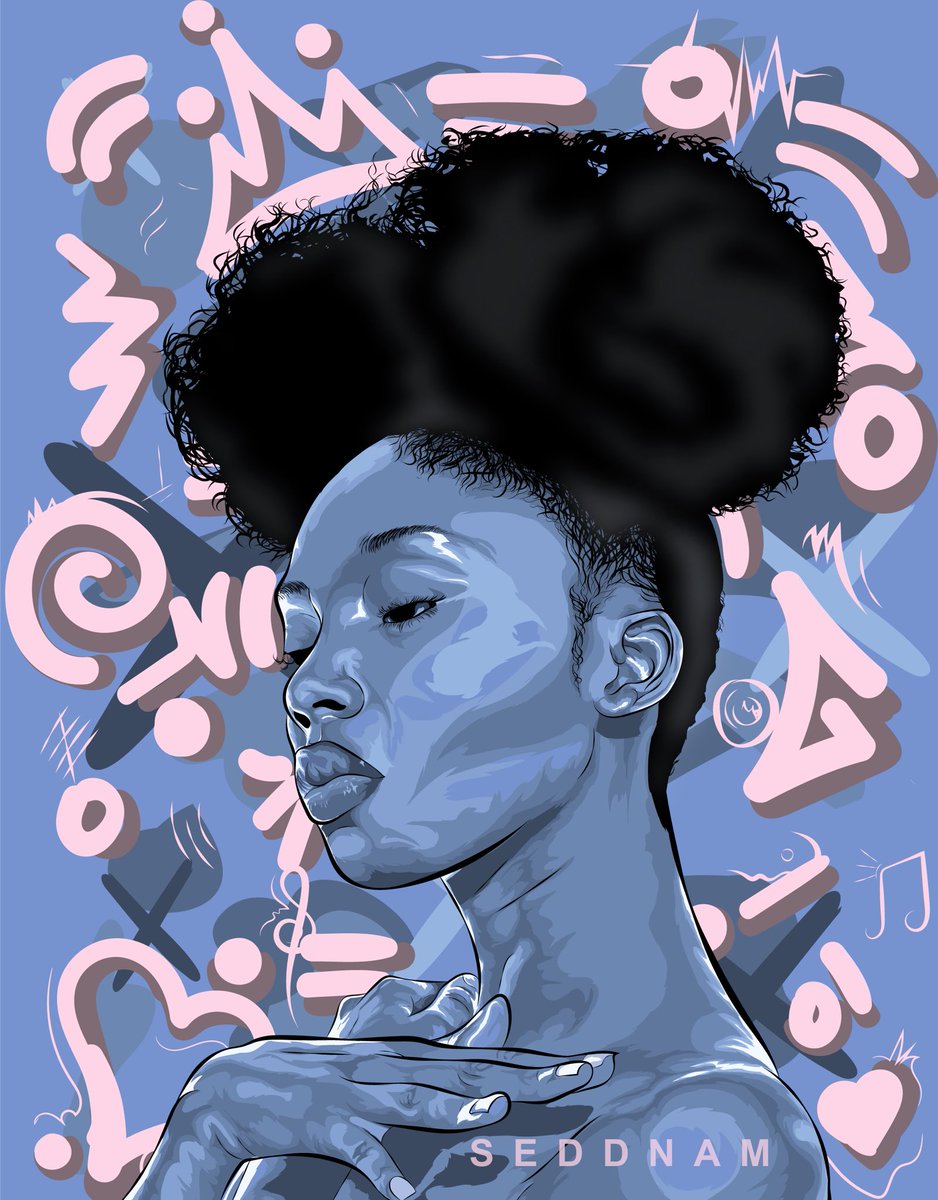 seddnam's tweet photo. #RecapArtwork  
||K23. “THE FEELING IS FREE”
BLUE (Moana) is the closest color to truth. 

#Glum #Art #vectorArt #etsy #fanart #adobe #theculture #adobeillustrator #digitalart #graphicdesign #artstation https://t.co/0fQnl0sz8Q