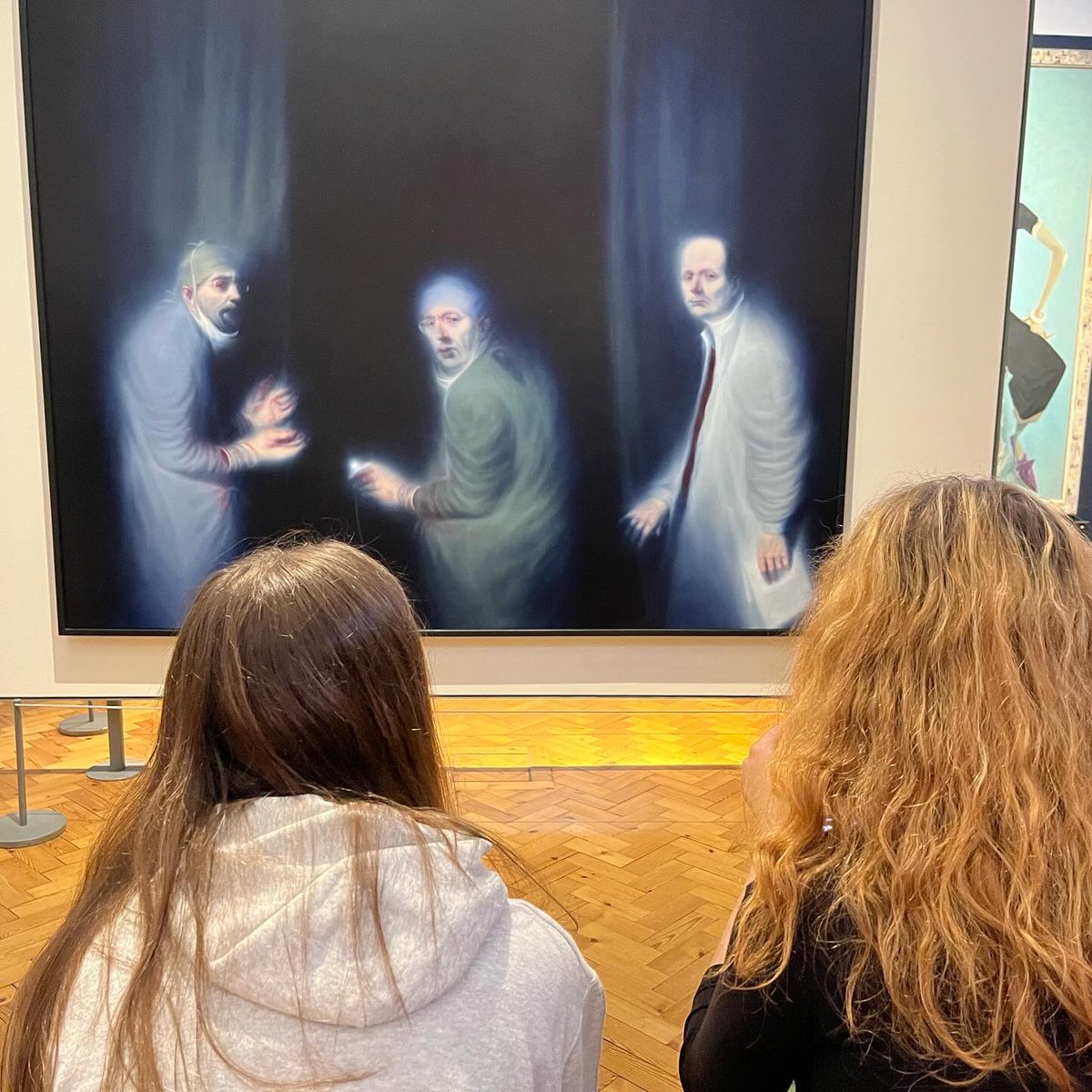 FionaLeadbeater's tweet photo. What a special day we had today in Edinburgh with @NatGalleriesSco as part of their Artist in residence project. Our young people were amazing and the ideas, creativity and engagement was just brilliant. Super proud teacher tonight! Huge thanks! #CYAA #artsadvocate https://t.co/kzionxIZoA
