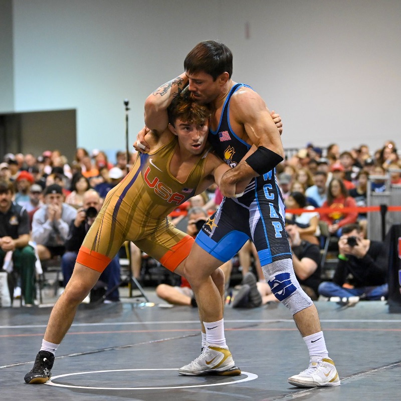 USAWrestling's tweet photo. A strong group of eight Greco-Roman athletes will compete at the Valamar Cup in Poreč, Croatia, on September 28. The group includes 2024 Senior World Team members Hafizov and Peak, and 2024 Olympian Payton Jacobson.