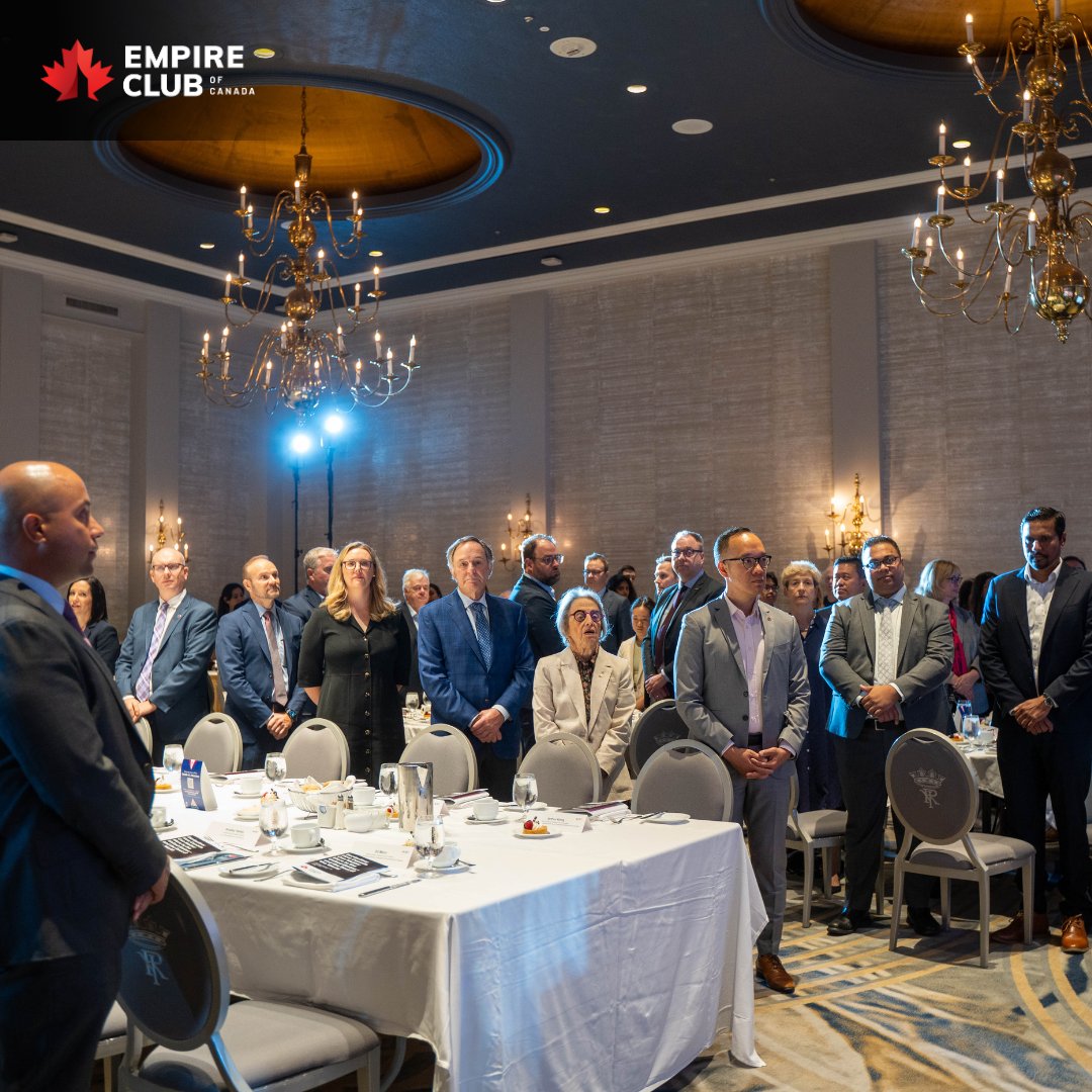 Empire_Club's tweet photo. ICYMI | Our 121st Season Opener: "Borderline: How Canada Can Matter More to the United States - and the Rest of the World" is now available to watch on demand at https://t.co/KZkj2GCx5t #EmpireClubofCanada #ConversationsThatMatter #MatterMore #CanadaUSRelations https://t.co/HRHOq3Fwuz