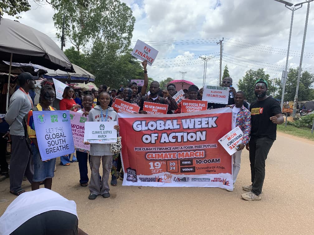 Divest From War.
Invest in Climate Justice.

#GWACAfrica #AfricansRising
#BorderlessAfrica #AfricaWeWant
#LetOurPeopleMove #ClimateChange
#StopFundingFossil #EndFossilFuels 
#DebtJustice #ShiftToRenewables 
#PayUp #FastFairForever