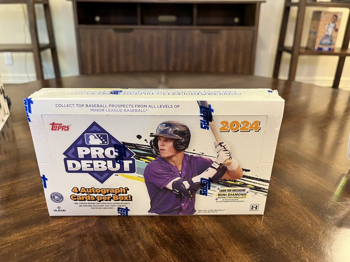 To celebrate another trip around the sun, I will be giving away this 2024 Topps Pro Debut hobby box!

Thankful for all the support I’ve received this year. 

To be eligible like + RT this tweet.

Winner will be announced Sunday at 1 PM ET!

#TheHobby