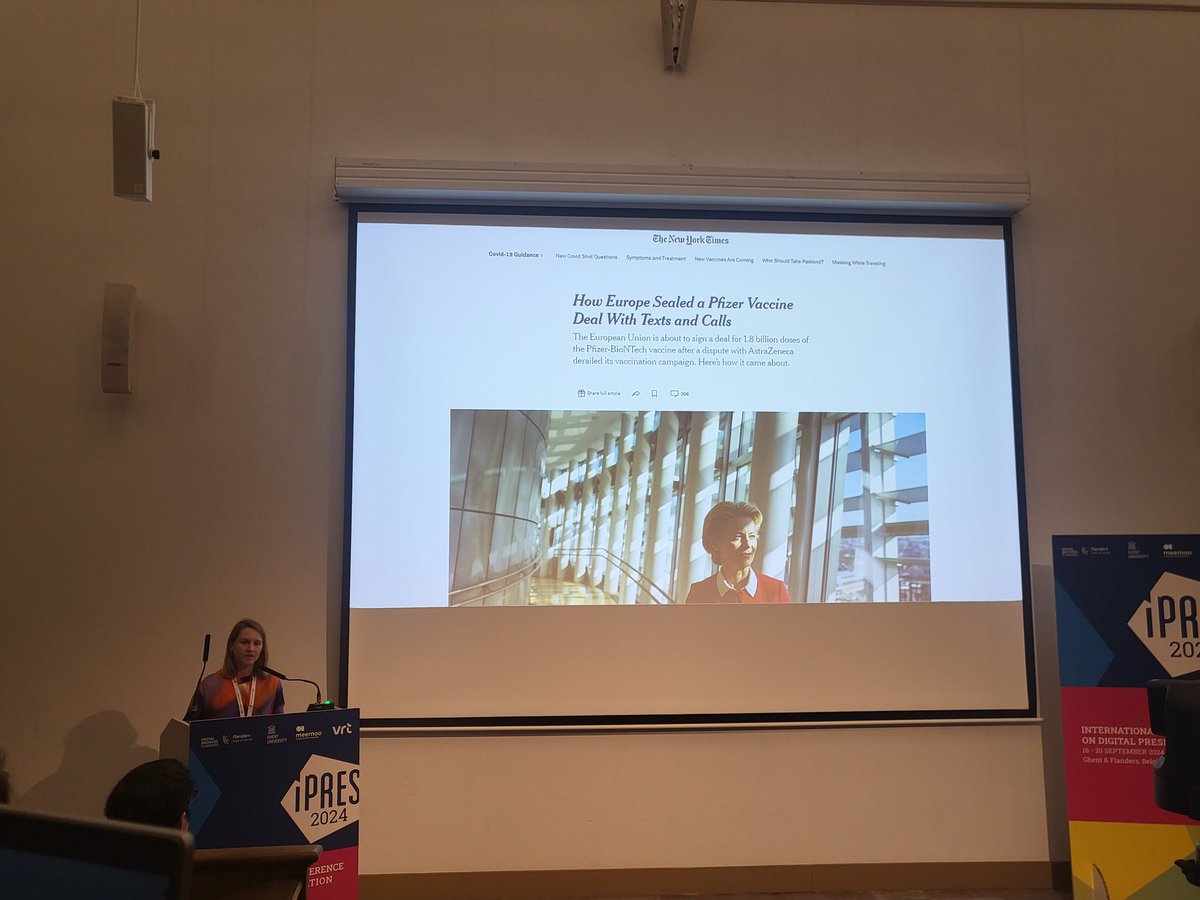 Carolin Hahn (@hahncarolin) on Twitter photo Day 4/5 at #iPRES2024 came to an end, concluding the official part. I particularly enjoyed Aaron Perzanowski's keynote (-> more lobbying for ownership!) and Bieke Nouw's presentation on archiving "Instant Messages By Politicians In Office". Thanks <a href="/iPRES_conf/">iPRES 2024</a> for 4 exciting days! Day 4/5 at #iPRES2024 came to an end, concluding the official part. I particularly enjoyed Aaron Perzanowski's keynote (-> more lobbying for ownership!) and Bieke Nouw's presentation on archiving "Instant Messages By Politicians In Office". Thanks <a href="/iPRES_conf/">iPRES 2024</a> for 4 exciting days!