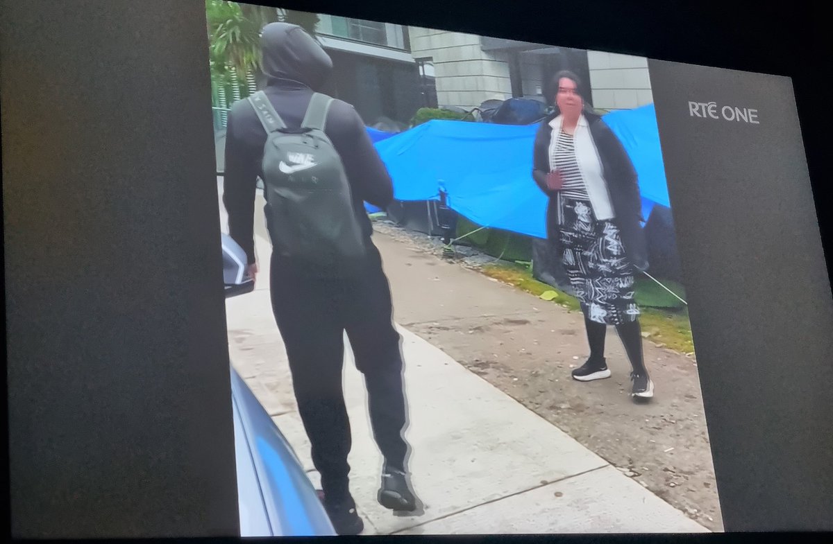 'Protect our women n children from unvetted foreign males' 

As Paul Nolan and <a href="/gavpepper85/">Cllr Gavin Pepper</a> continue to harass and intimidate an Irish woman on a weekly basis. 

#RTEInvestigates #insidetheprotests