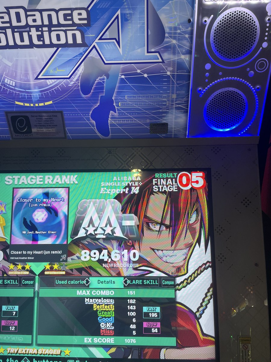 New Ceiling score for ESP 14 and first AA