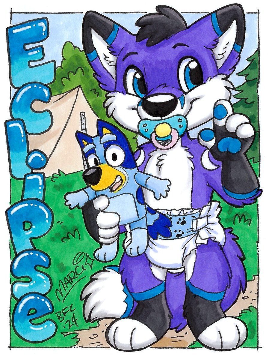 Ready for camp BFC!
Art by <a href="/marcimcadam/">Marci McAdam🏳️‍🌈🇨🇦🔜MFF</a>