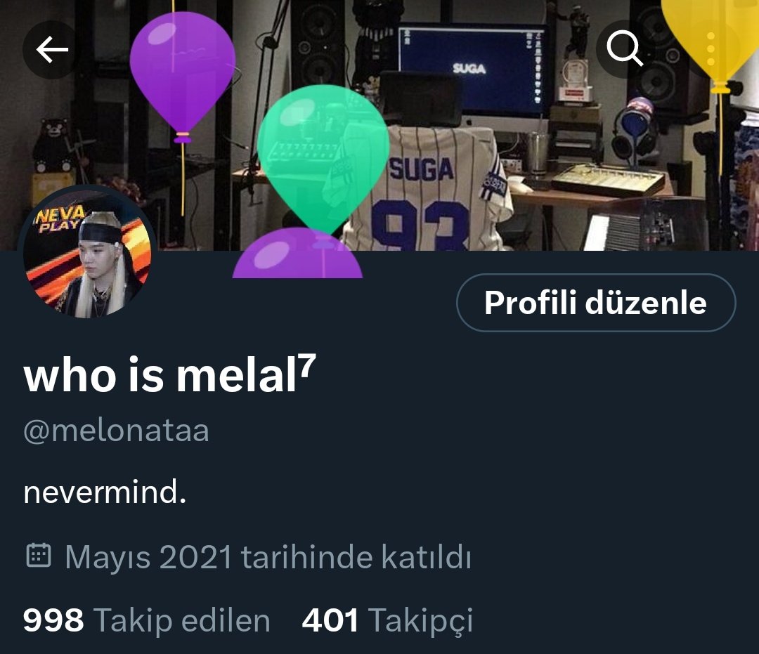 bugün benim doğum günüm 😭💜