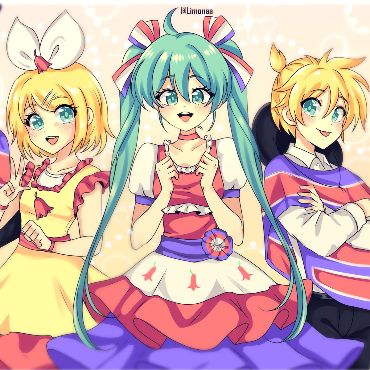 Limonaa__'s tweet photo. hi lemons 🍋 In my country it is the national holidays, so happy 18th to everyone 💛💚

#MikuFanart #vocaloid #chileanmiku #brazilianmiku https://t.co/XAqJnrp8Uv