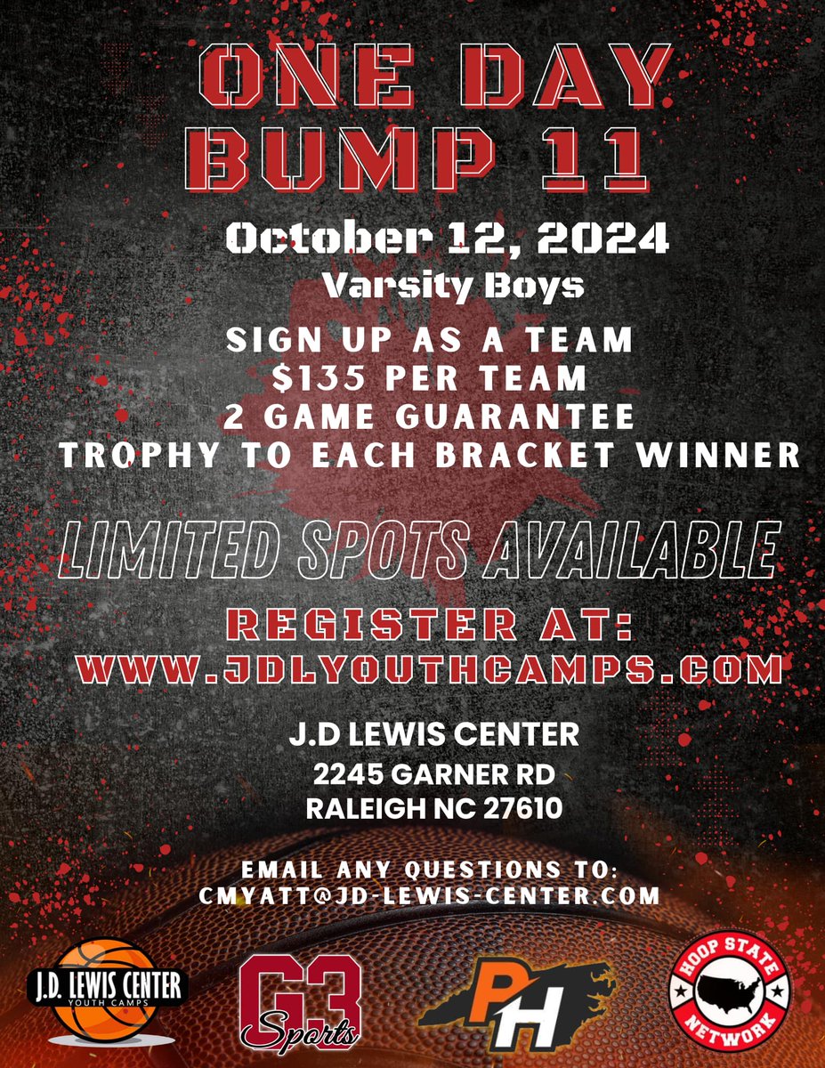 Calling all High School Varsity Boys!

Get ready for battle! Assemble your team, choose a bold name, and don your custom jerseys. Recruit a coach to lead you to victory!

Represent your school with pride on October 12th. Don't miss this epic opportunity to clash with rival teams