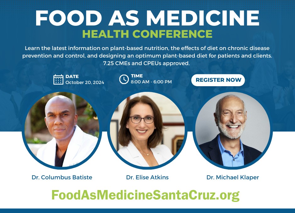 veganoutreach's tweet image. Join online for the FOOD AS MEDICINE CONFERENCE!

The conference includes a slate of presentations from experts in the use of food as a tool for healing. Speakers include Michael Klaper, M.D., Columbus Batiste, M.D., Rak Jotwani, M.D. of Rak Your Life, and more!…