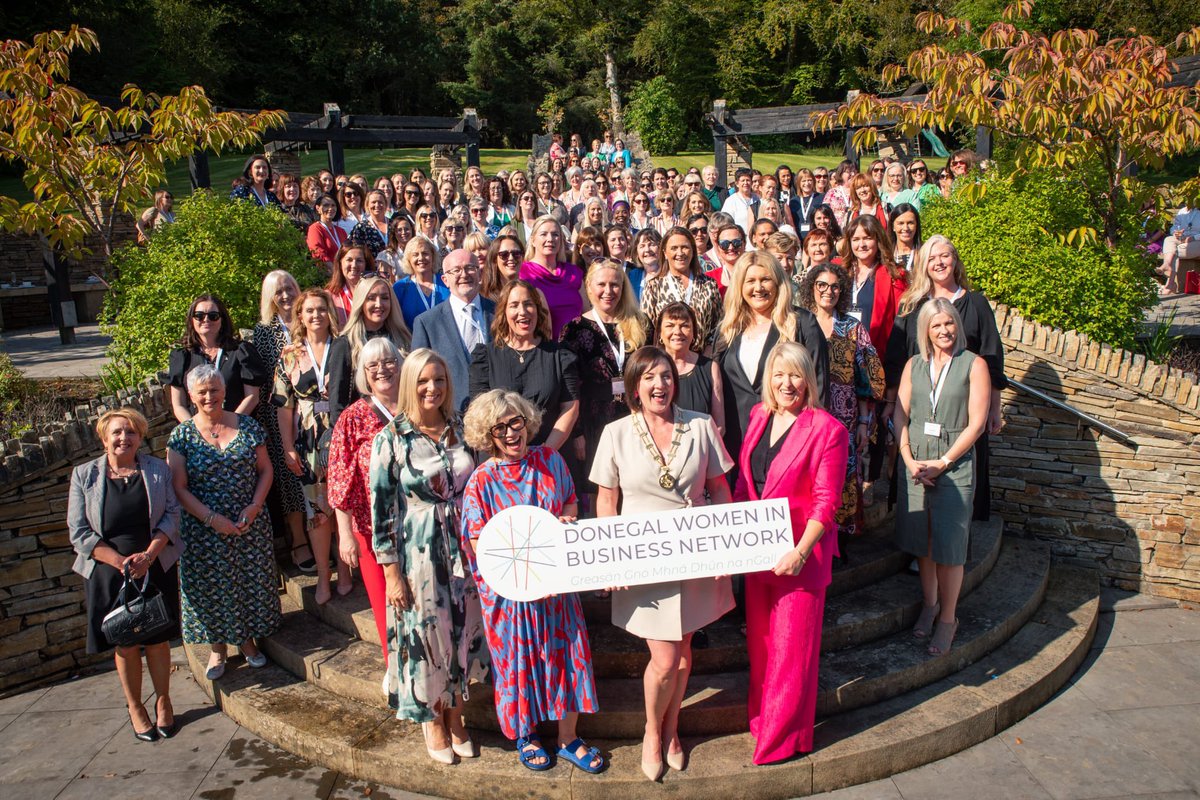 What a great day we had celebrating 25 years of the Donegal Women in Business Network at Lough Eske Castle today. We’ve supported the network from the outset; it’s great to see it develop into such a dynamic group representing women in business across Donegal. 

#DWIBN