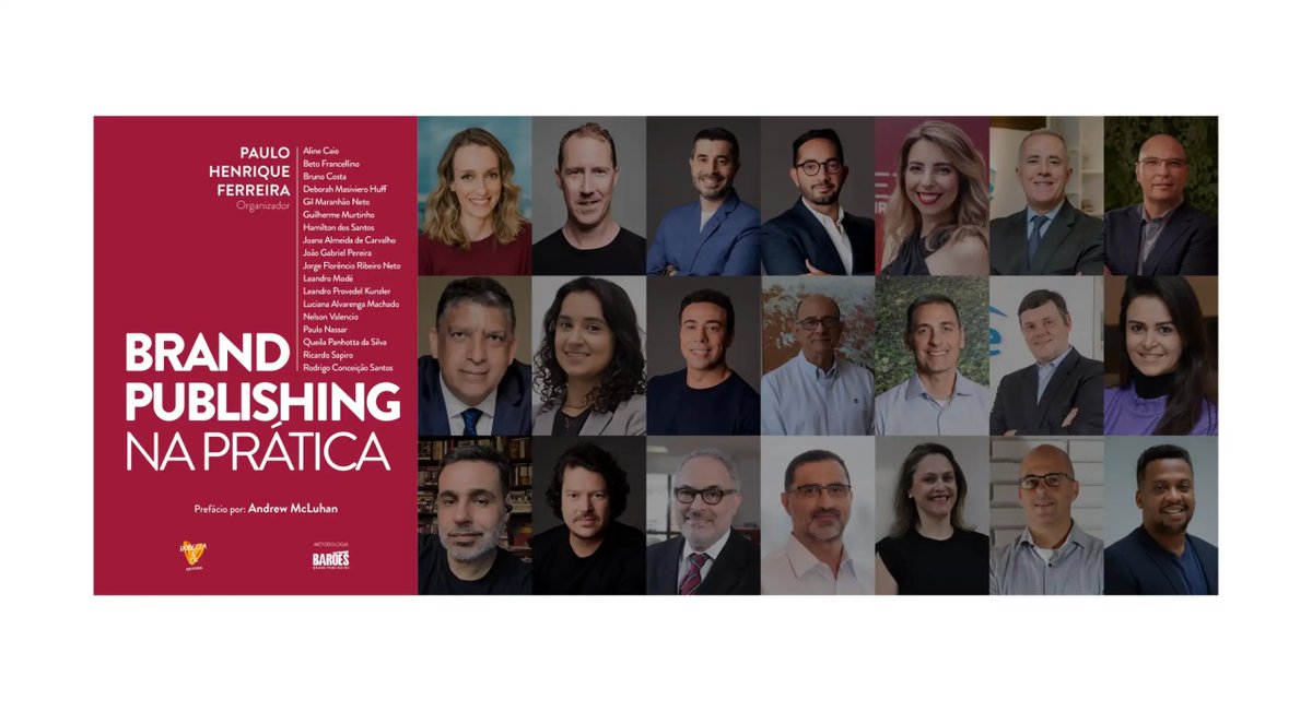 brandpubbr's tweet photo. Conheça os perfis de todos os coautores do livro “Brand Publishing na Prática” https://t.co/dNZiSWTZCZ https://t.co/vB3kEgBom2