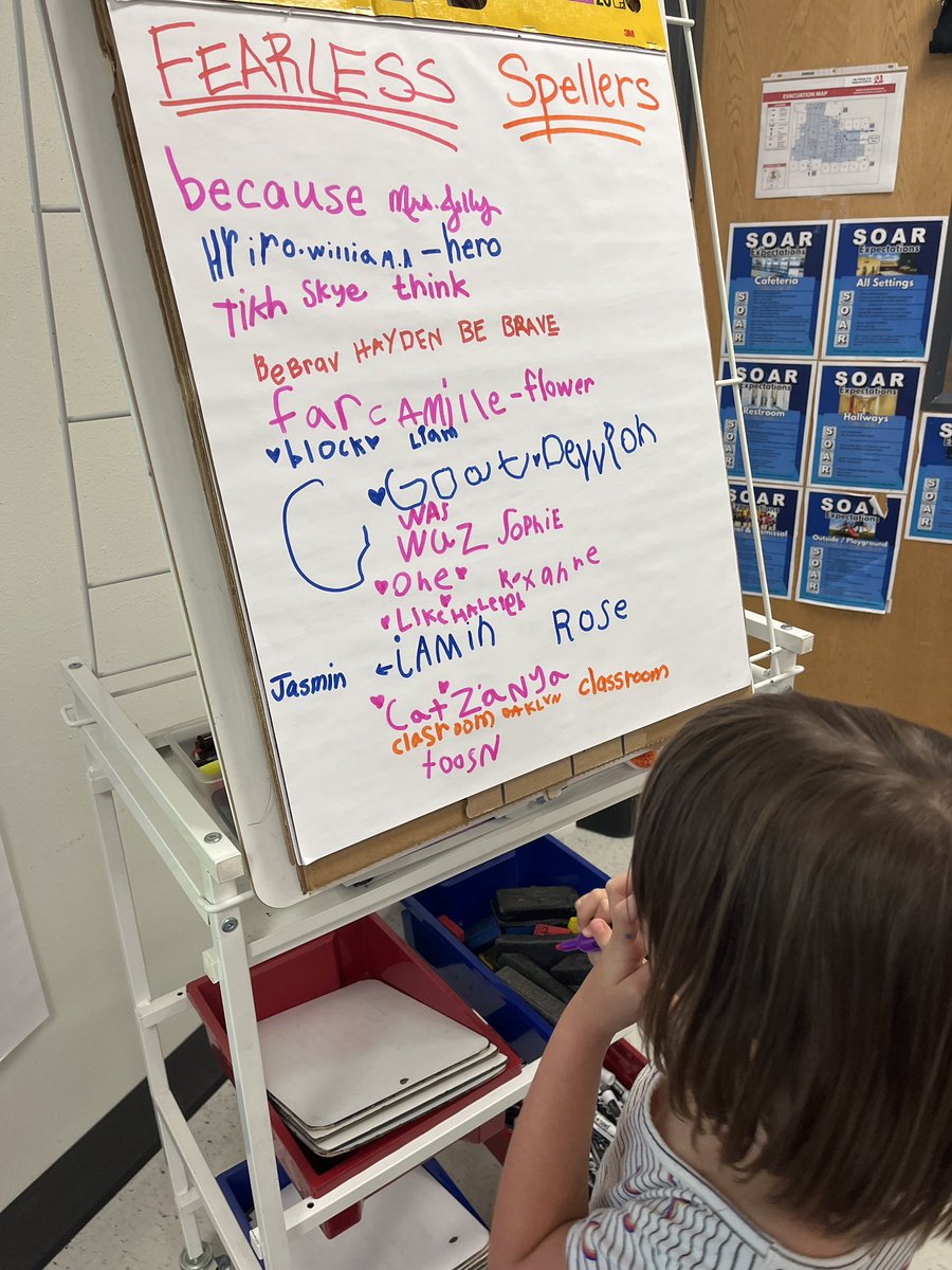 We ARE FEARLESS spellers in first grade!!@IndianCreekES <a href="/AmyDorman/">Amy Dorman</a> <a href="/LewisvilleISD/">Lewisville ISD</a>