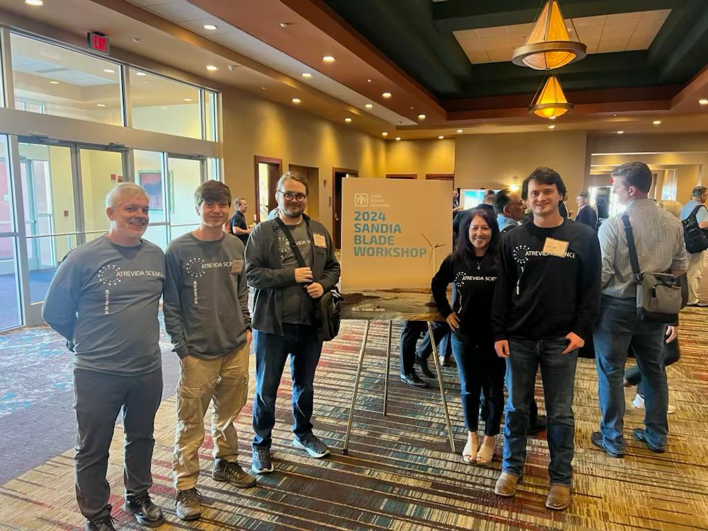 AtrevidaScience's tweet image. Day 3 at @SandiaLabs's Blade Workshop at the foot of the Sandia Mountains in Albuquerque…