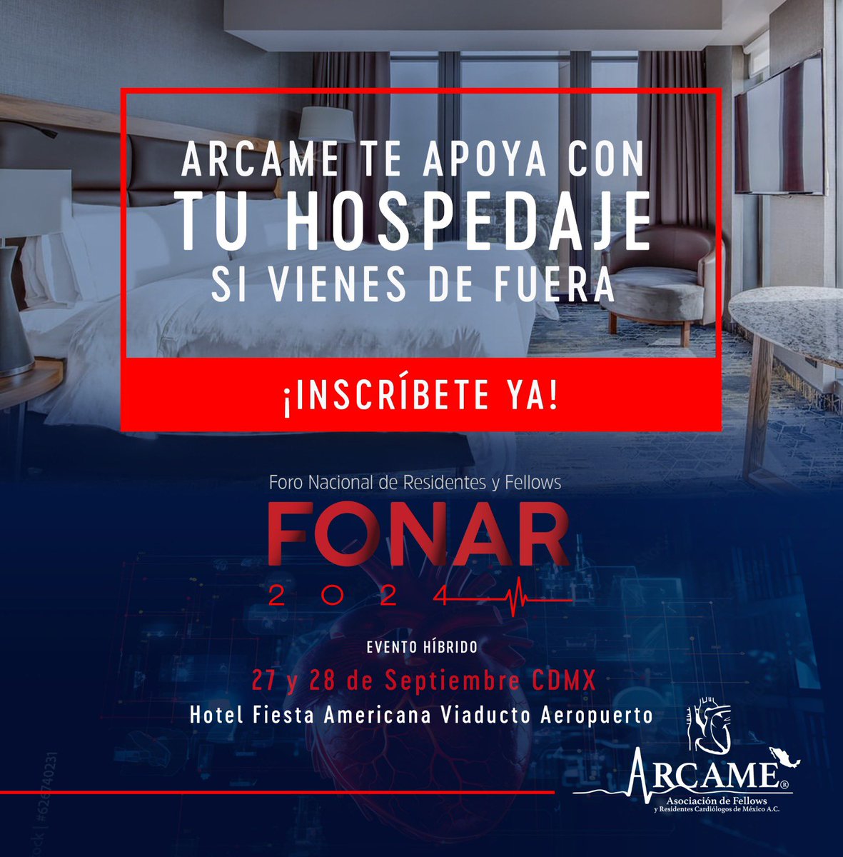 Comunidad ARCAME (@comunidadarcame) on Twitter photo Inscríbete y hospédate completamente gratis en el hotel!
Manda correo a arcame2023@gmail.com solicitando tu hospedaje. Inscríbete y hospédate completamente gratis en el hotel!
Manda correo a arcame2023@gmail.com solicitando tu hospedaje.