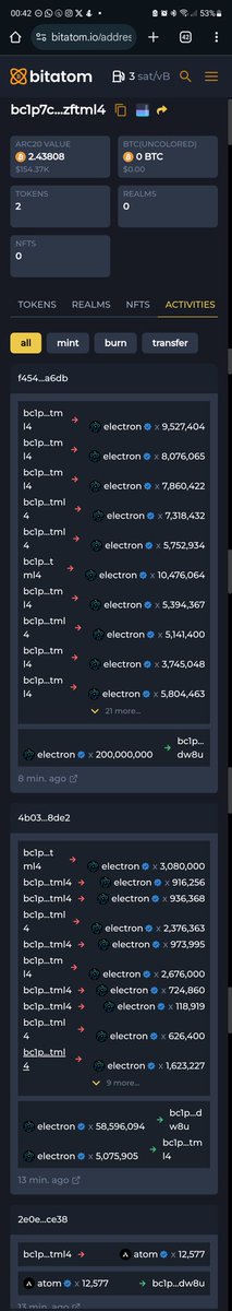 OLAVARRIA_D7's tweet image. #Electron Update

@BingXOfficial After 3 months without movements, the exchange has just moved the tokens to another wallet