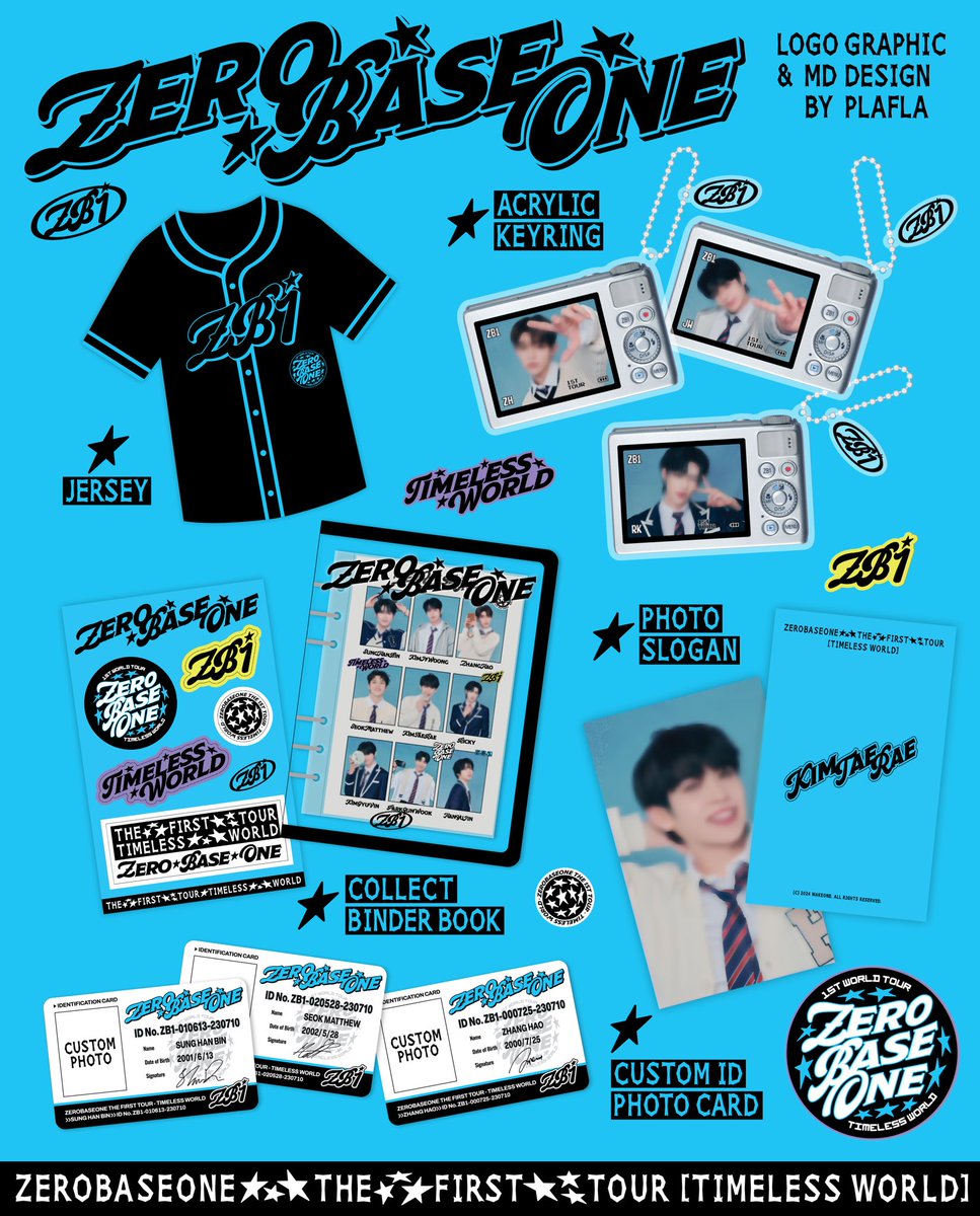 PlasticFlavor's tweet photo. 2024 ZEROBASEONE THE FIRST TOUR [TIMELESS WORLD] IN SEOUL 

2024 제로베이스원 @ZB1_official 투어 MD 
로고 그래픽 및 일부 제품 디자인에 참여했습니다ᯓ★플라플라가 디자인한 MD 모아보기🔍

Graphic &amp; MD Design by 플라플라 @PlasticFlavor 

#ZEREBASEONE #ZB1 #제로베이스원 https://t.co/oH6euBunTT