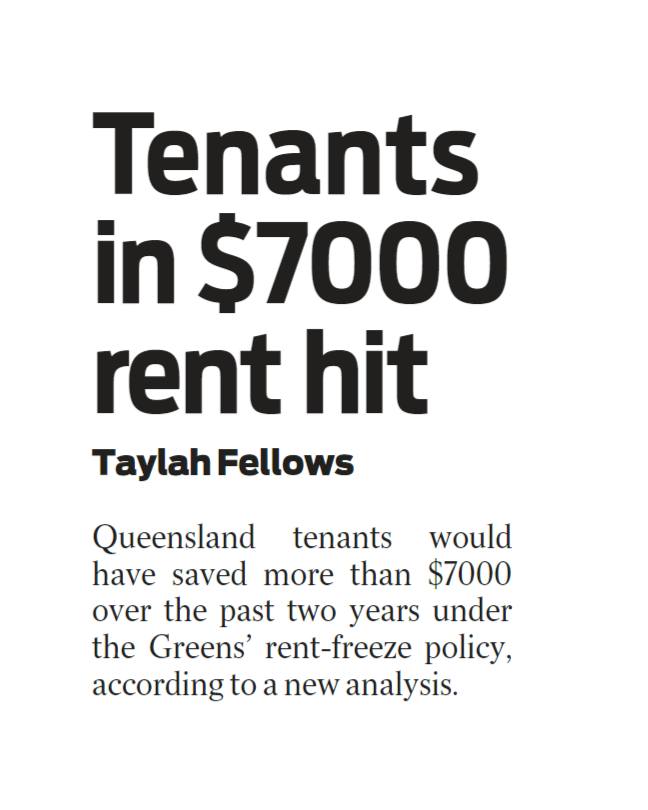 2 years ago Labor had a chance to freeze rents when <a href="/amymacsouthbris/">Amy MacMahon</a> introduced our bill to freeze &amp; cap rents. Labor's inaction has now cost renters $7085. That's $ that could've helped renters buy their 1st home. That's $ many renters didn't have &amp; pushed them into homelessness