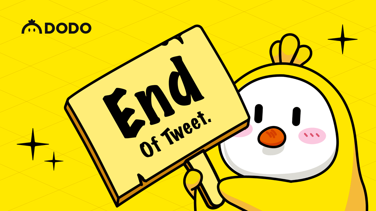 DODO 中文 tweet media