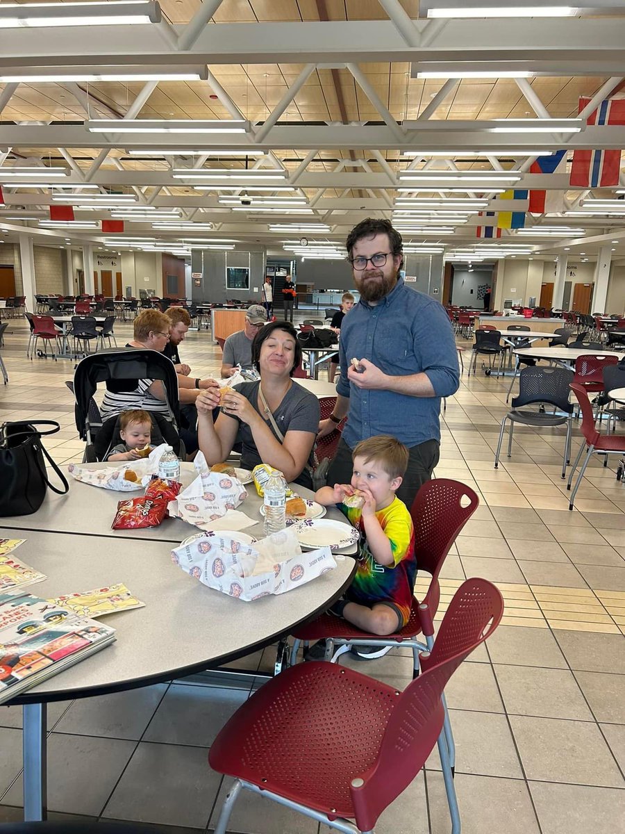 DodgeTigers's tweet photo. Staff and their families enjoyed Middle School Night Out before the Tiger football game! #WeAre192 #DMSpride https://t.co/2sqPGQcXW0