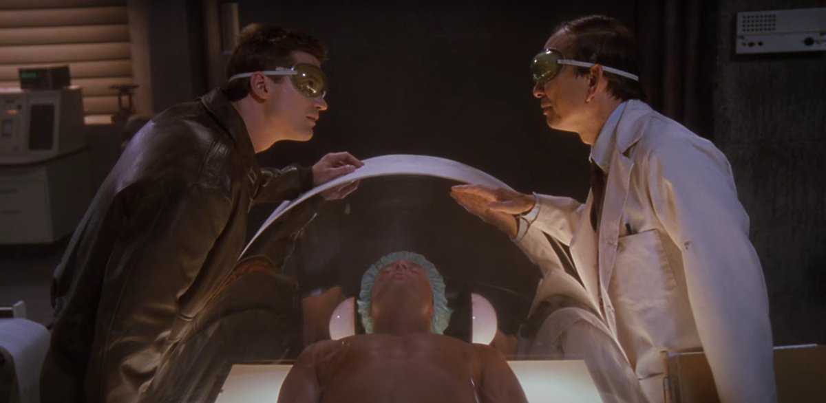 ItsBlogginEvil's tweet image. wp.me/p1yTm3-4qW

#Shadowzone definitely has the feeling of a little film that could, and for a better part it it did with fantastic casting, an isolating atmospheric tomb, and a transmogrifying creature of our personal stress inducers.
@mvdentgroup @fullmoonhorror #bluray