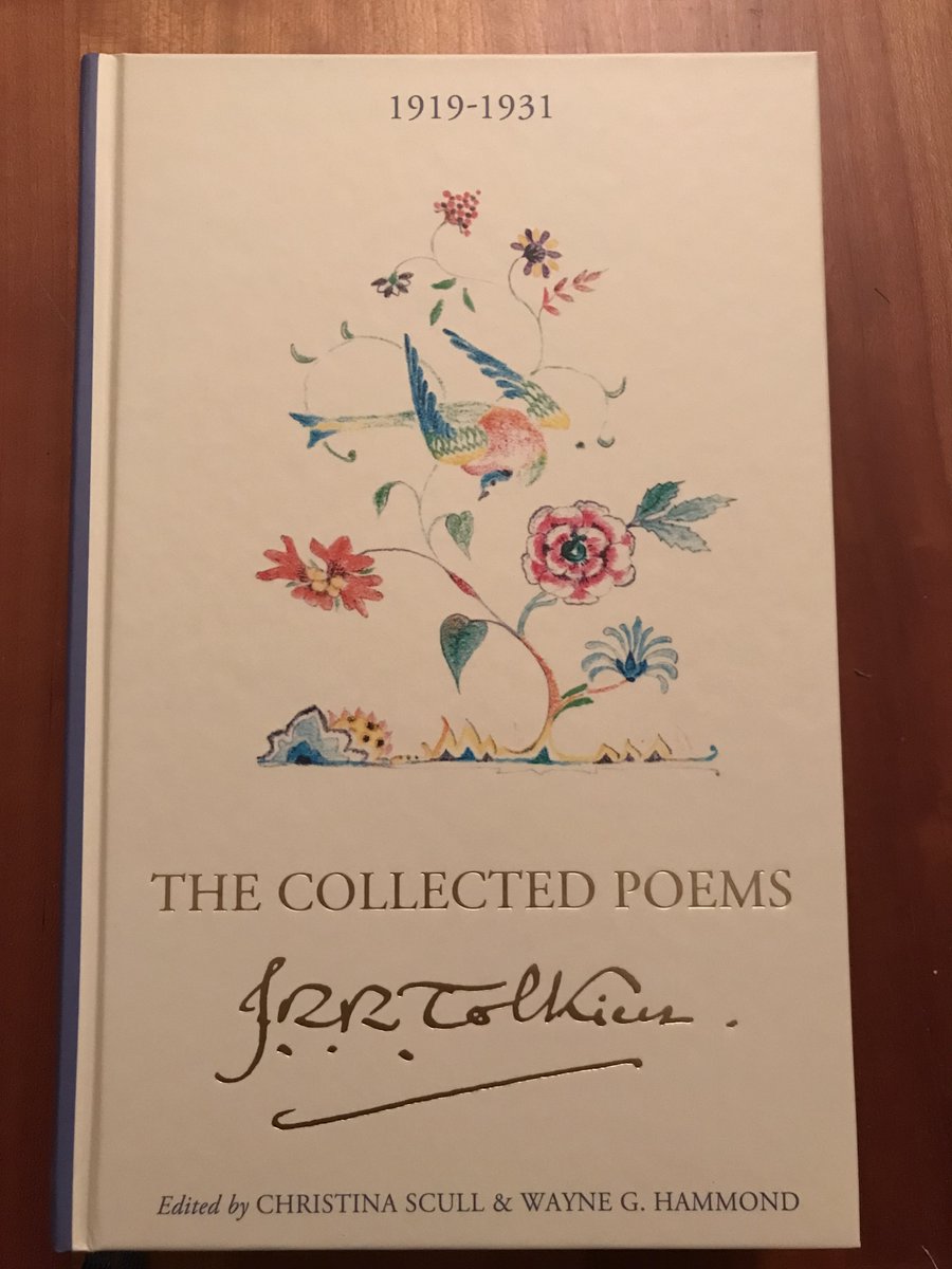 Christina Scull and Wayne Hammond's edition of Tolkien's collected poems is a tremendous achievement, possibly the greatest contribution to Tolkien studies by anyone not named Christopher Tolkien.