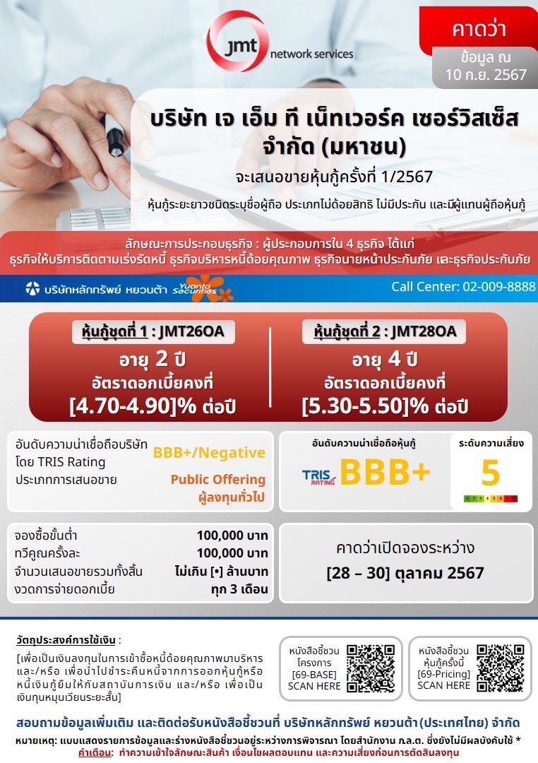 goodnum's tweet photo. หุ้นกู้ JMT  ท่านใดสนใจติดต่อ ทักทาย หนุ่ม ครับ คลิกลิงค์เพื่อAdd Lineเพิ่มเพื่อน https://t.co/XkjgkKXJsO……………    line : goodnum   Tel - 0813742424  จารุทัศน์ กัณฑ์ชูสิน , AFPT  Yuanta Sec   #หุ้นกู้ #JMT https://t.co/yrklpgH5ab