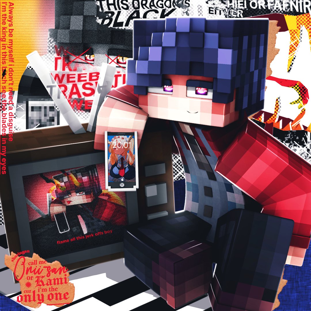 chillin' with dragon maid
#minecraft