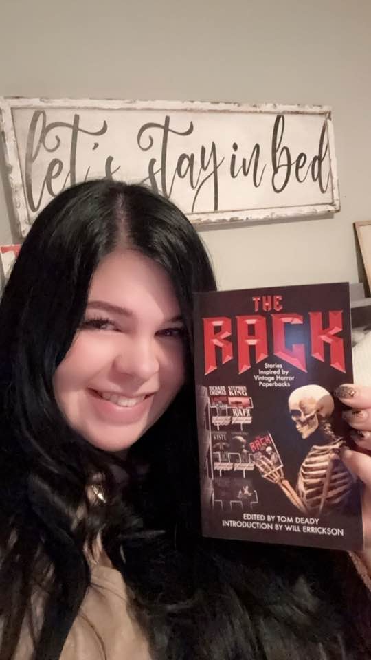 Let’s all stay in bed and read THE RACK! Thanks to Tom Deady for the lovely contributor's package!