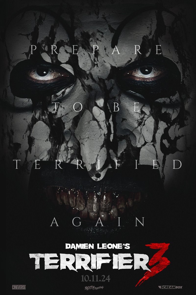 日本公開11/29、『Terrifier 3』こと『テリファー 聖夜の悪夢』の北米