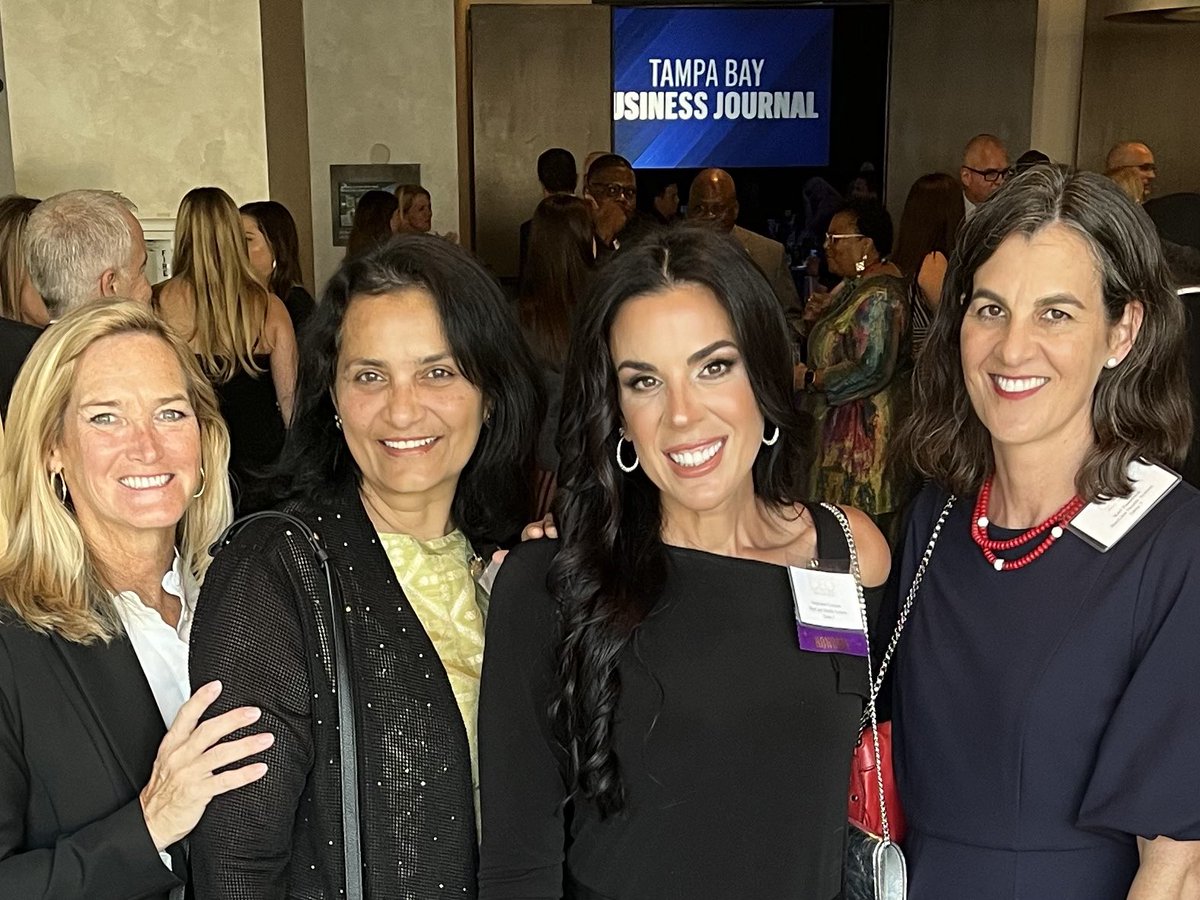 BayCare's tweet photo. Thank you @TBBJEvents for an unforgettable night celebrating the inaugural class of 10 Most Admired CEOs! Congratulations to honoree and BayCare President/CEO Stephanie Conners whose leadership helps make BayCare the best place to work, receive and provide care. #TBBJ #Power100 https://t.co/JiHMbeK1Mq