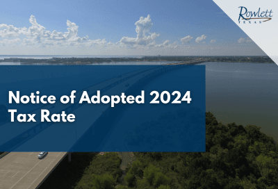 Notice of Adopted 2024 Tax Rate dlvr.it/TDS5KS