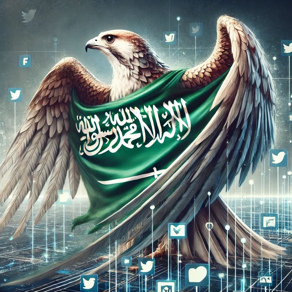 <a href="/S_H_188/">سلمان بن حثلين</a> وشكل كلمة الصقور الرقمية السعودية بنظري كذا  👌🏼🇸🇦😎