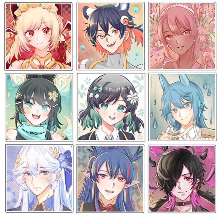 #VGenComm NEW ✨ Headshot Icons

New service for these now available through my VGen linked on my profile🌷