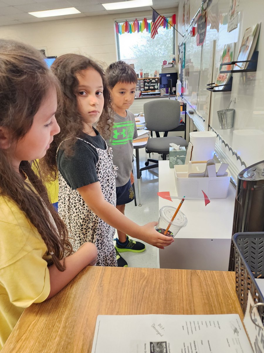 Mrs_Cannava's tweet photo. These meteorologist are creating a wind vane and testing their product before taking them outside tomorrow to gather data. 
@PotowmackES @JulieRizalvoIFT ##eaglesdeserveit24 https://t.co/BYAQgpTumQ