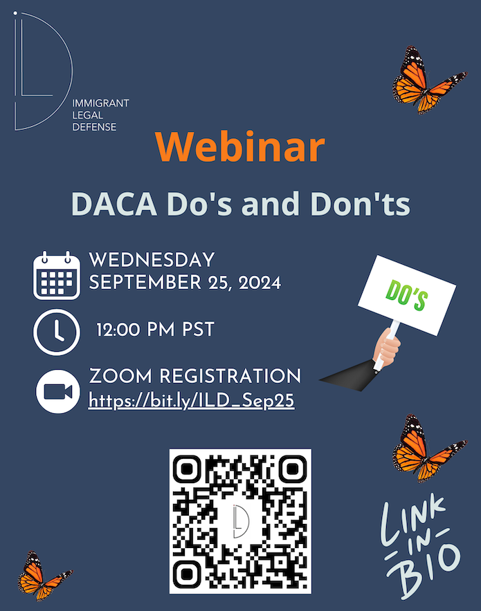 Immigrant Legal Defense (ILD) tweet media