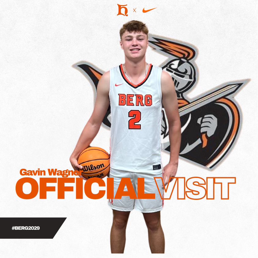 GavinWagner30's tweet photo. Blessed to have received an offer from Heidelberg University! Thanks to @Kgraves2_ @ABucheit33 @coachwatkinst @BergMensBBall for having me out. #berggang 🖤🧡⚔️ https://t.co/2CMplKvucP